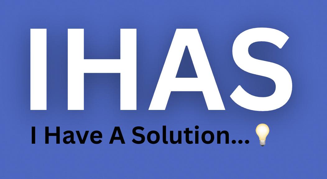 IHAS Logo - I Have A Solution Since 1988